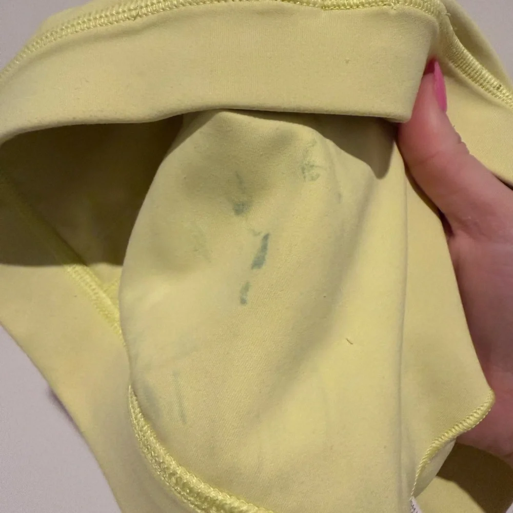 Peloton Yellow Cross-Back Sports Bra - Picture 3 of 3